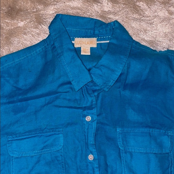 Blue blouse - Picture 2 of 3